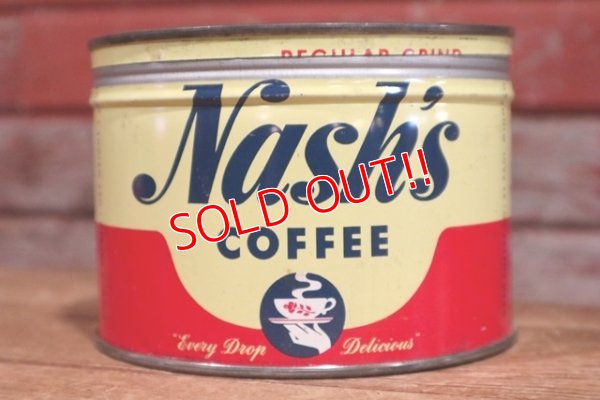 画像1: dp-191201-22 Nash's COFFEE / Vintage Can