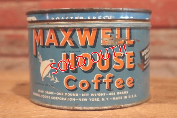 画像1: dp-191201-25 MAXWELL HOUSE COFFEE / Vintage Can