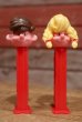 画像1: ct-191201-25 PEZ Boy & Girl / 1990's PEZ Dispenser set of 2 (1)