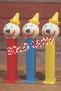 ct-191201-27 Jack-in-the-Box / 1990's PEZ Dispenser set of 3