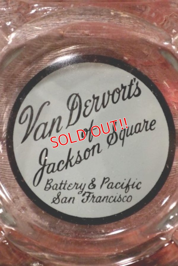 画像1: dp-191201-58 Van Dervort's of Jackson Square / Vintage Ashtray 