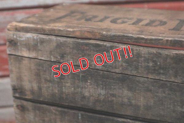画像12: dp-191201-13 Frigid Food Products / Vintage Wood Box