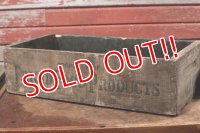 dp-191201-13 Frigid Food Products / Vintage Wood Box 