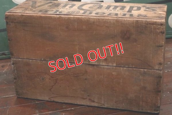画像9: dp-191201-46 Van Camp's / Vintage Wood Box