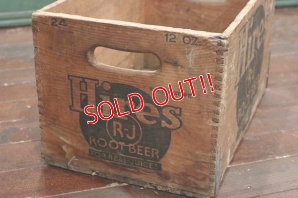 画像3: dp-191201-44 Hires Root Beer / 1970's Wood Box