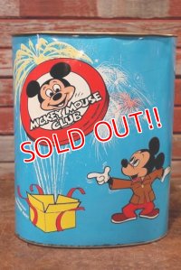ct-191211-35 Mickey Mouse Club / Cheinco 1970's Trash Box