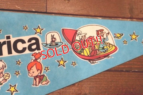 画像5: ct-191211-13 Hanna Barbera / Great America 1986 Pennant