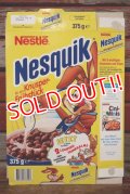 ct-191211-52 Nestlé / Quik Bunny 1990's Nesquik Cereal Box