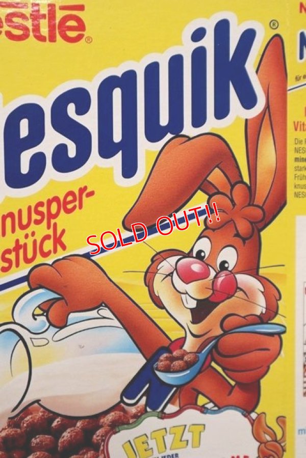 画像2: ct-191211-52 Nestlé / Quik Bunny 1990's Nesquik Cereal Box