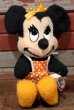 画像1: ct-191211-78 Minnie Mouse / 1970's Plush Doll (1)