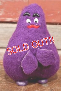 ct-191211-85 McDonald's / Remco 1976 Doll "Grimace"
