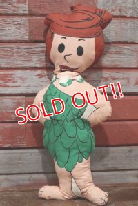ct-191211-02 Wilma Flintstone / 1960's-1970's Rag Doll