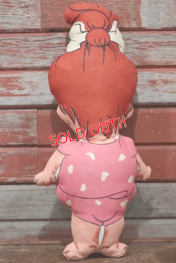 画像3: ct-191211-03 Pebbles Flintstone / 1960's-1970's Rag Doll