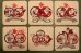 画像1: ct-200101-28 【PRICE DOWN!!】Budweiser / BUD MAN 1970's-1980's Coaster Set (1)