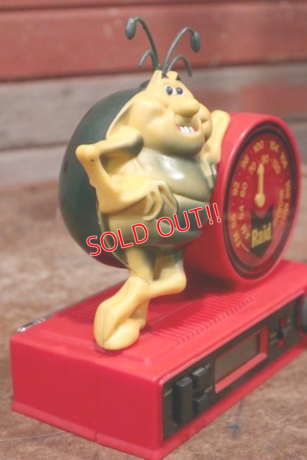 画像4: ct-200101-37 Raid Bug / 1980's Clock & Radio