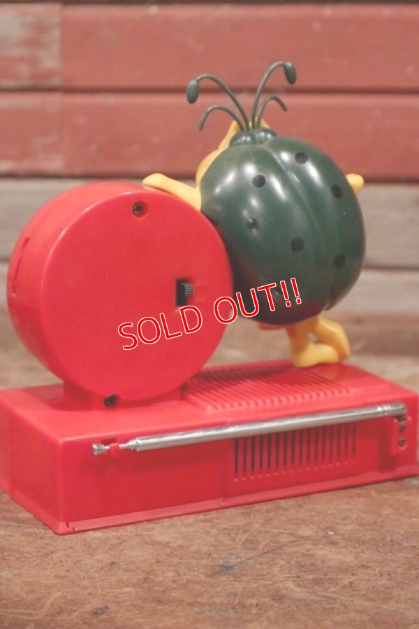 画像6: ct-200101-37 Raid Bug / 1980's Clock & Radio
