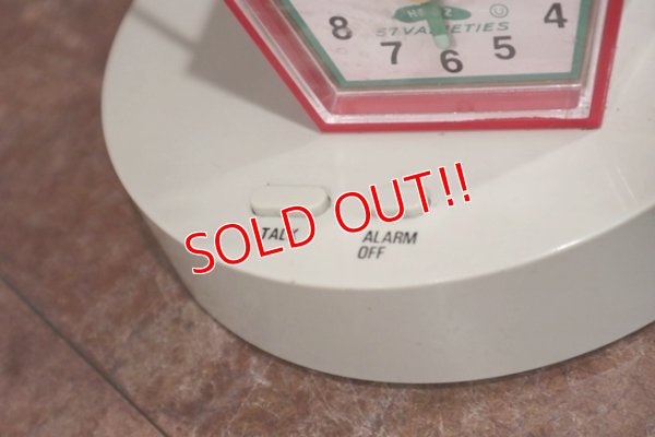 画像9: ct-200101-11 HEINZ / Mr.Aristocrat Tomato Man 1987 Talking Alarm Clock