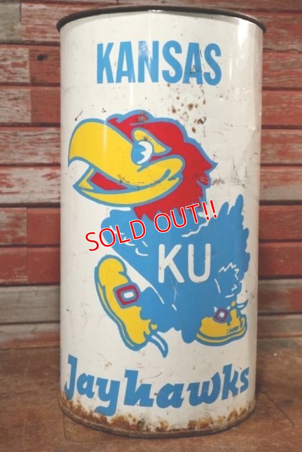 画像2: ct-191211-43 KANSAS Jayhawks / 1970's-1980's Trash Box