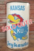 ct-191211-43 KANSAS Jayhawks / 1970's-1980's Trash Box