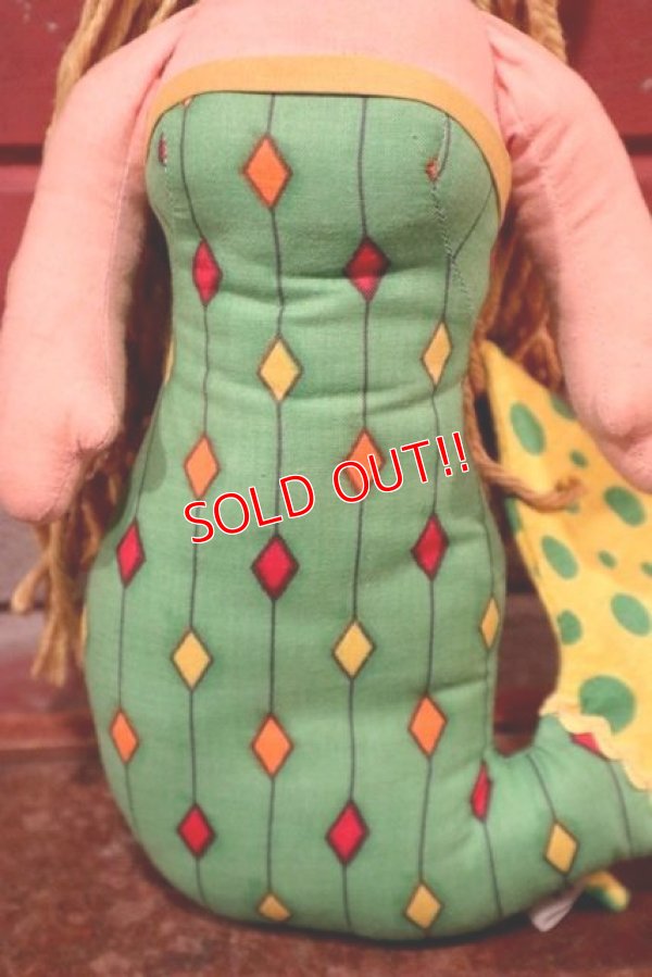 画像4: ct-191211-09 Chicken of the Sea / MATTEL 1974 Mermaid Rag Doll