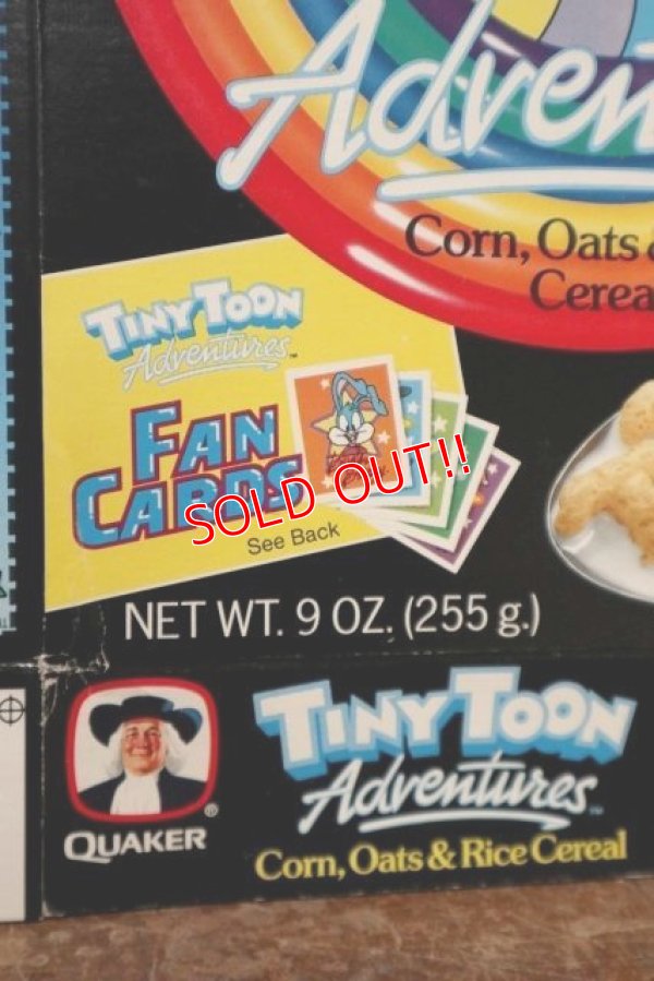 画像3: ct-191211-53 Tiny Toon / Qaker Oats 1990 Cereal Box