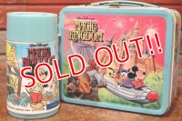 ct-191211-38 Walt Disney World Magic Kingdom / ALADDIN 1970's Metal Lunch Box