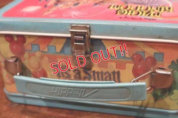 画像9: ct-191211-38 Walt Disney World Magic Kingdom / ALADDIN 1970's Metal Lunch Box
