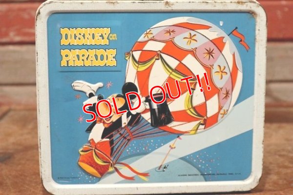 画像5: ct-191211-36 Disney on Parade / ALADDIN 1960's Metal Lunch Box