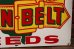 画像3: dp-200101-18 CORN BELT FEEDS / Vintage Steel Sign