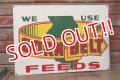 dp-200101-18 CORN BELT FEEDS / Vintage Steel Sign