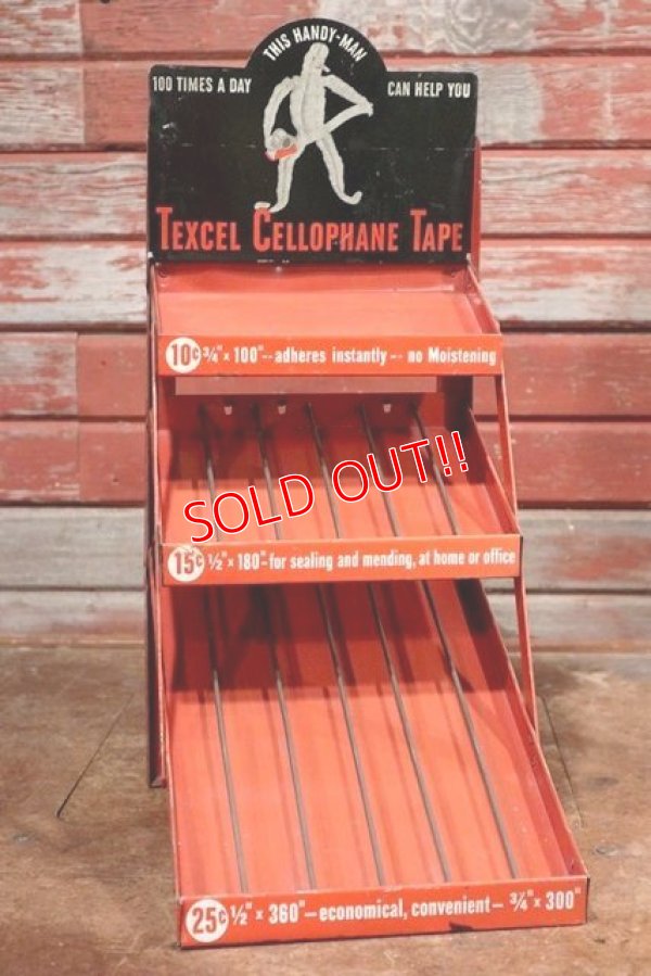 画像1: dp-200101-28 TEXCEL CELLOPHANE TAPE / Vintage Rack