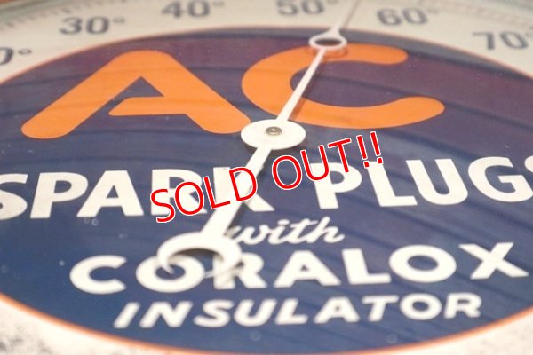 画像8: nt-200130-01 AC Spark Plugs / 1940's-early 1950's Thermometer