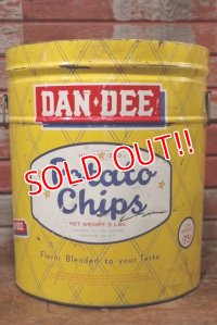 dp-191211-89 DAN・DEE / 1960's Potato Chips Can