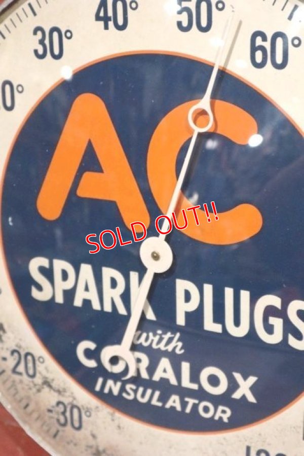 画像2: nt-200130-01 AC Spark Plugs / 1940's-early 1950's Thermometer
