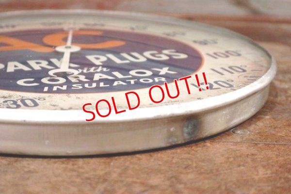 画像7: nt-200130-01 AC Spark Plugs / 1940's-early 1950's Thermometer