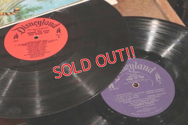 画像11: ct-191211-73 Winnie the Pooh and the honey tree 1970's Record & Book