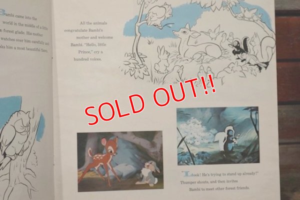 画像3: ct-191211-65 Bambi / 1960's Record and Book