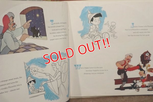 画像3: ct-191211-63 Pinocchio / 1960's Record and Book