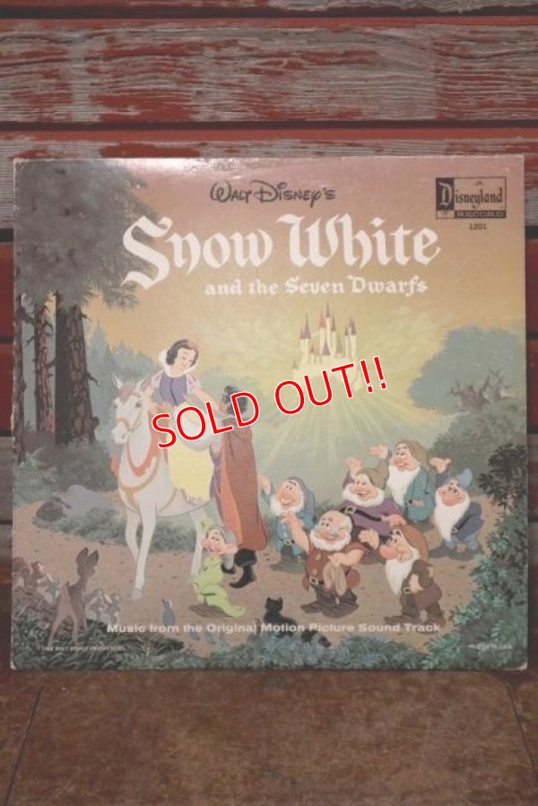 画像1: ct-191211-72 Snow White and the Seven Dwarfs / 1960's Record