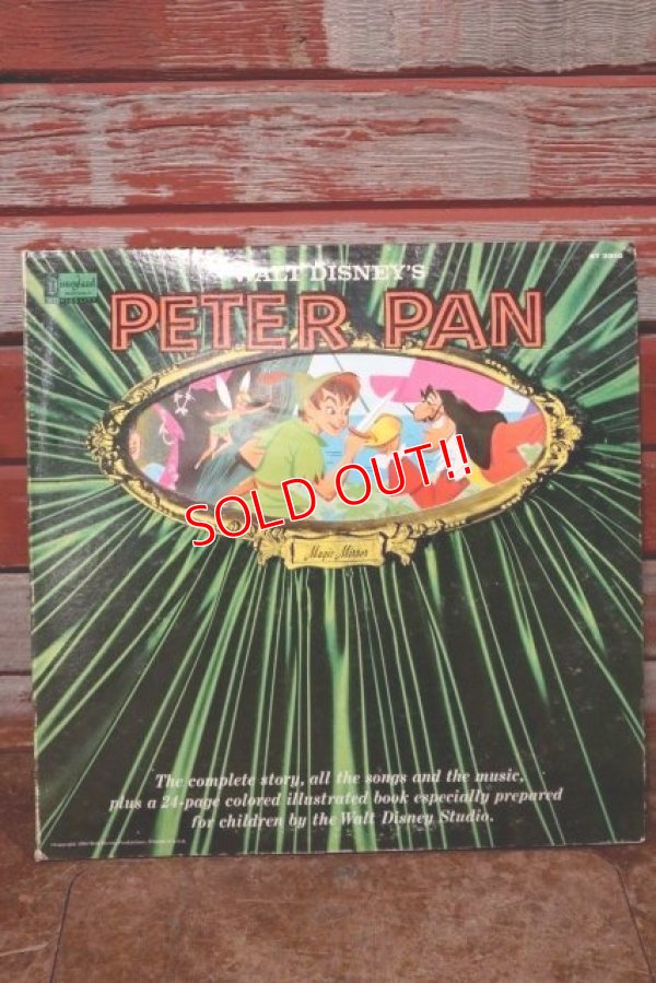 画像2: ct-191211-67 Peter Pan / 1960's Record and Book