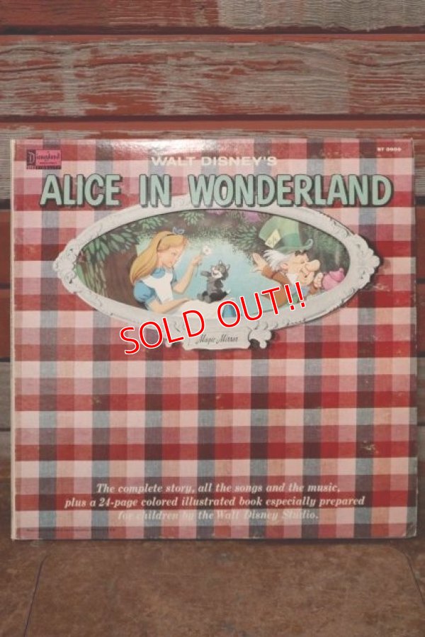 画像2: ct-191211-66 Alice in Wonderland / 1960's Record and Book