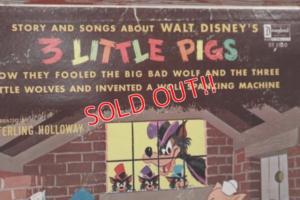 画像3: ct-191211-69 3 LITTLE PIGS / 1960's Record