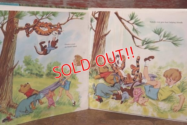 画像8: ct-191211-73 Winnie the Pooh and the honey tree 1970's Record & Book