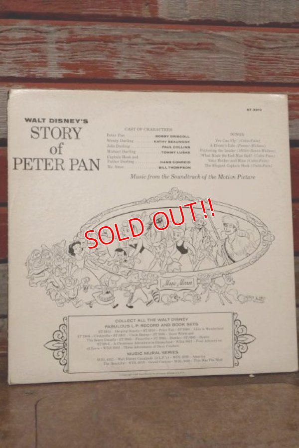 画像7: ct-191211-67 Peter Pan / 1960's Record and Book