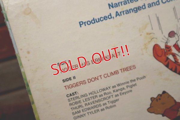 画像10: ct-191211-73 Winnie the Pooh and the honey tree 1970's Record & Book