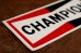 画像2: dp-200201-09 CHAMPION / 1970's Sticker L (2)