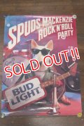 ct-200201-21 BUD LIGHT / Spuds Mackenzie 1987 Poster