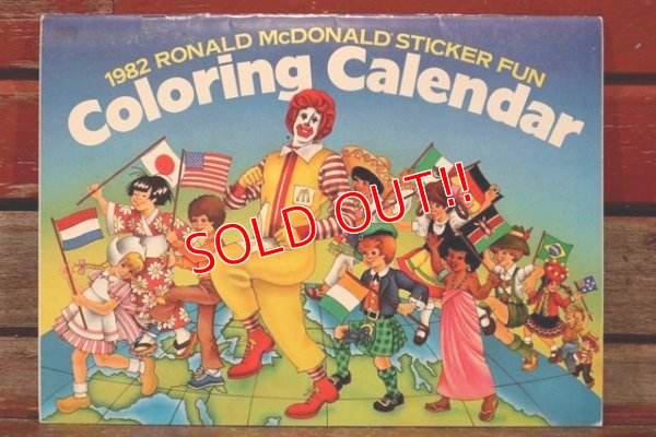 画像1: ct-200101-26 McDonald's / 1982 Coloring Calendar