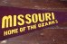 画像3: ct-200201-17 MISSOURI HOME OF THE OZARKS / Vintage Pennant (3)