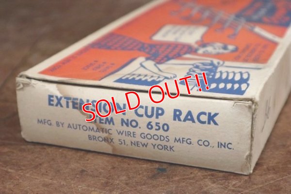 画像10: dp-200201-04 Vintage Automatic Extention Cup Rack